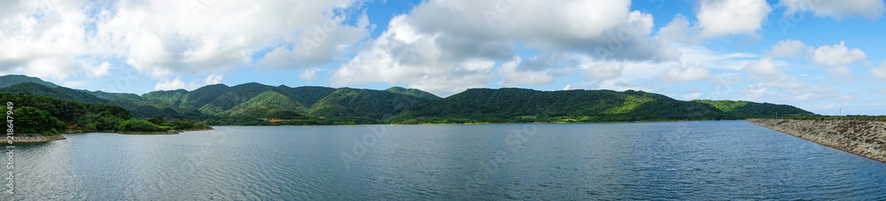Sokohara Dam of Ishigaki Island in Okinawa, Japan. (石垣島 底原ダム)
