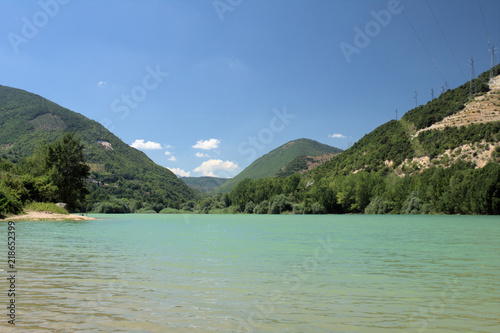 Wallpaper Mural lake,panorama,mountain,landscape,nature,summer,sky,blue,cloud, Torontodigital.ca