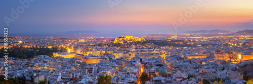 Panoramic View of Athens, Greece