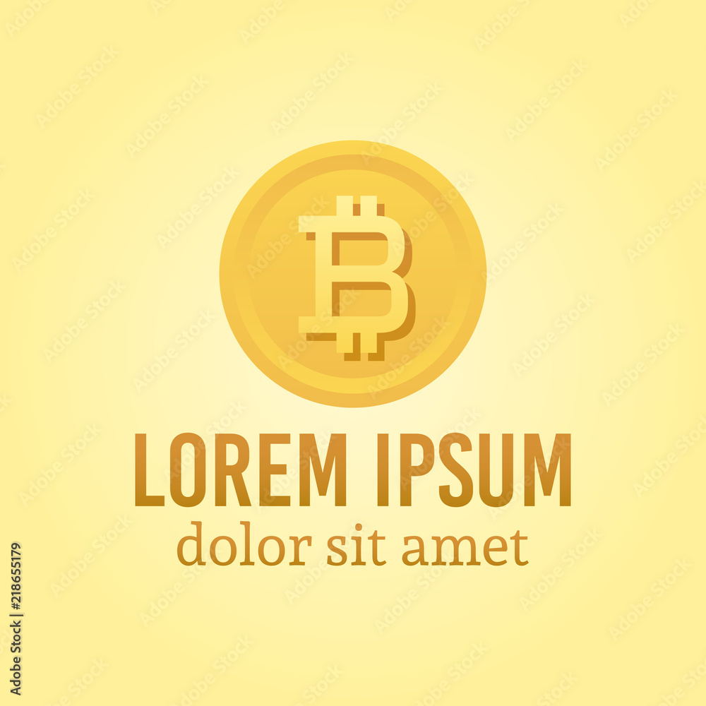 Cryptography currency vector logo template Cryptography currency vector logo template