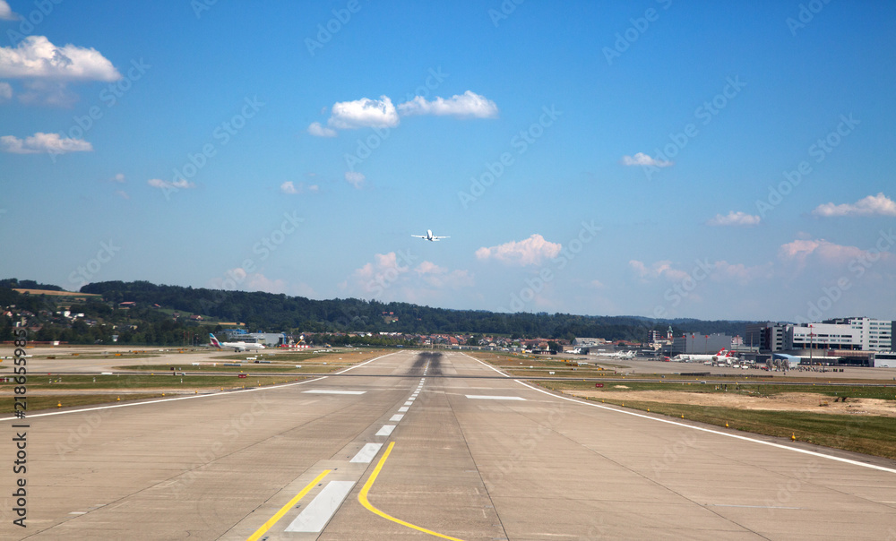 Fototapeta premium Zurich airport