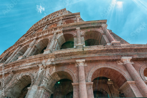 Canvas Print Colleseum Rome italy