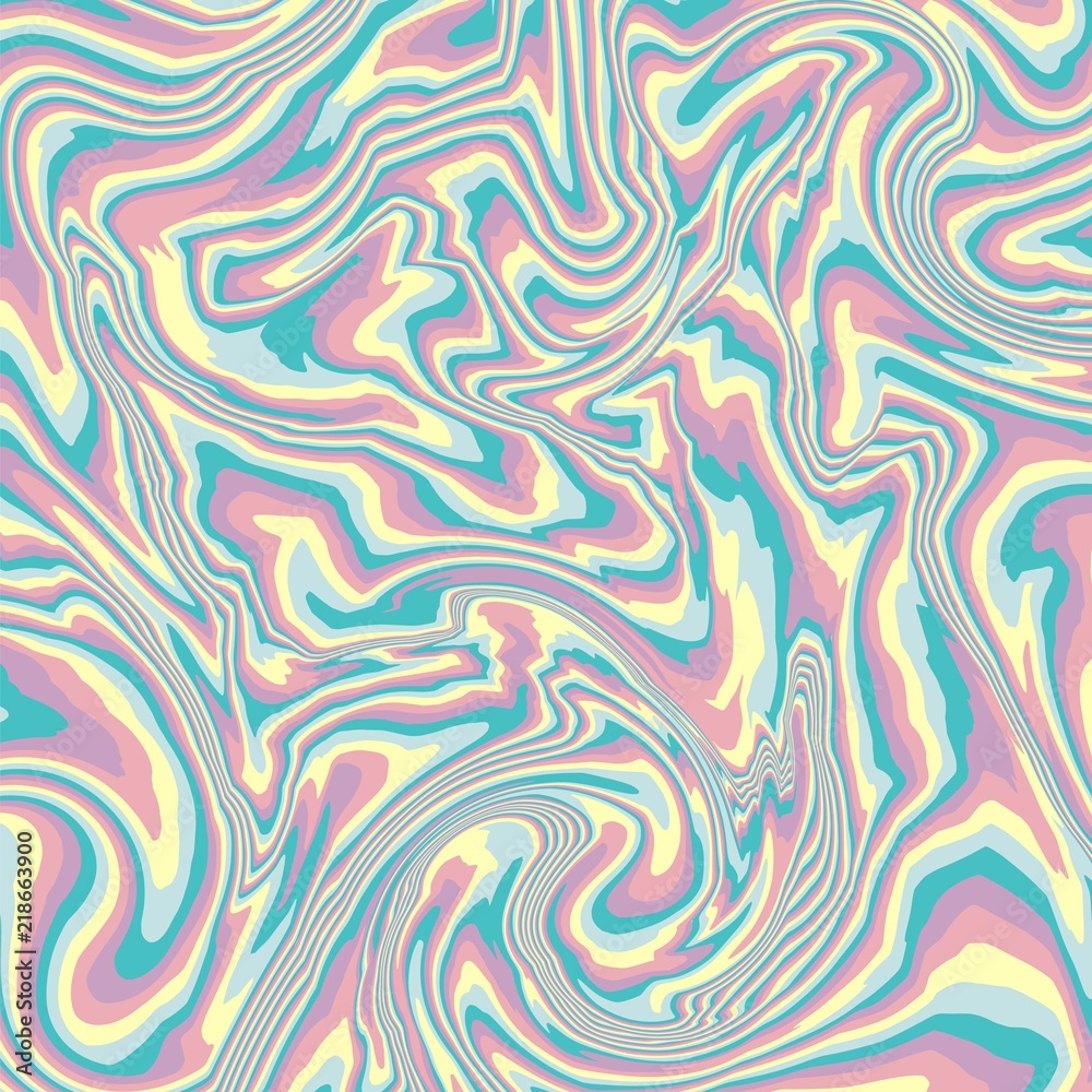 Marble texture. Rainbow pastel tones. Psychedelic background. Fantasy colorful card. Fluid painting. Vector illustration Marble texture. Rainbow pastel tones. Psychedelic background. Fantasy colorful card. Fluid painting. Vector illustration