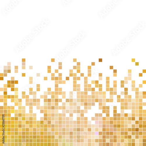 abstract vector square pixel mosaic background
