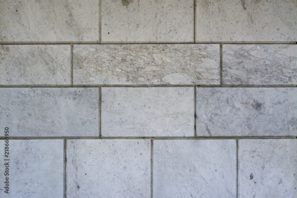 Naklejka premium Brick wall made of old brick