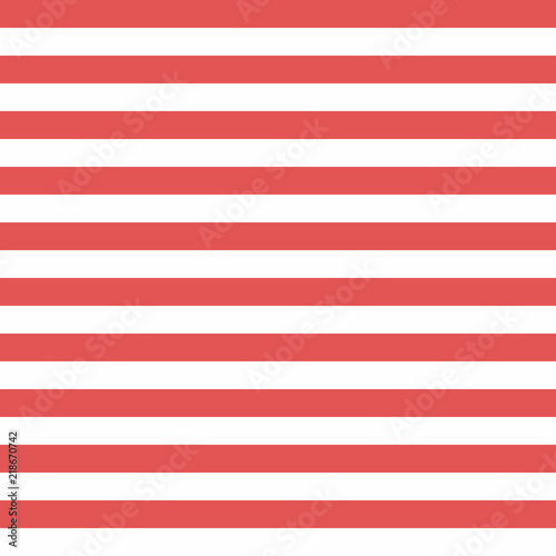 Red rope striped seamless pattern, vector illustration.