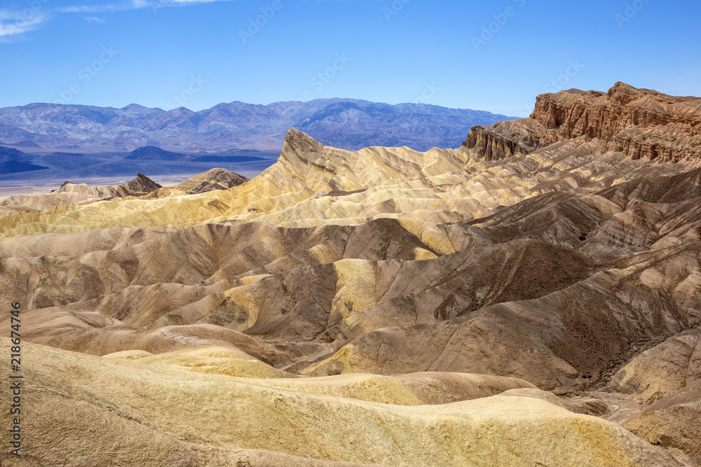 Zabriskie Point, Death Valley National Park in California
