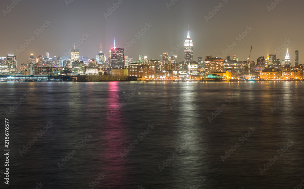 Naklejka premium Manhattan skyline