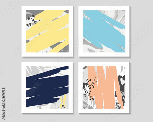 The abstract colorful background