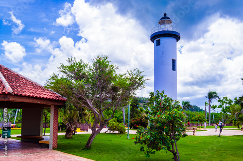 Punta Higuero Light lighthouse in rincon puerto rico photo