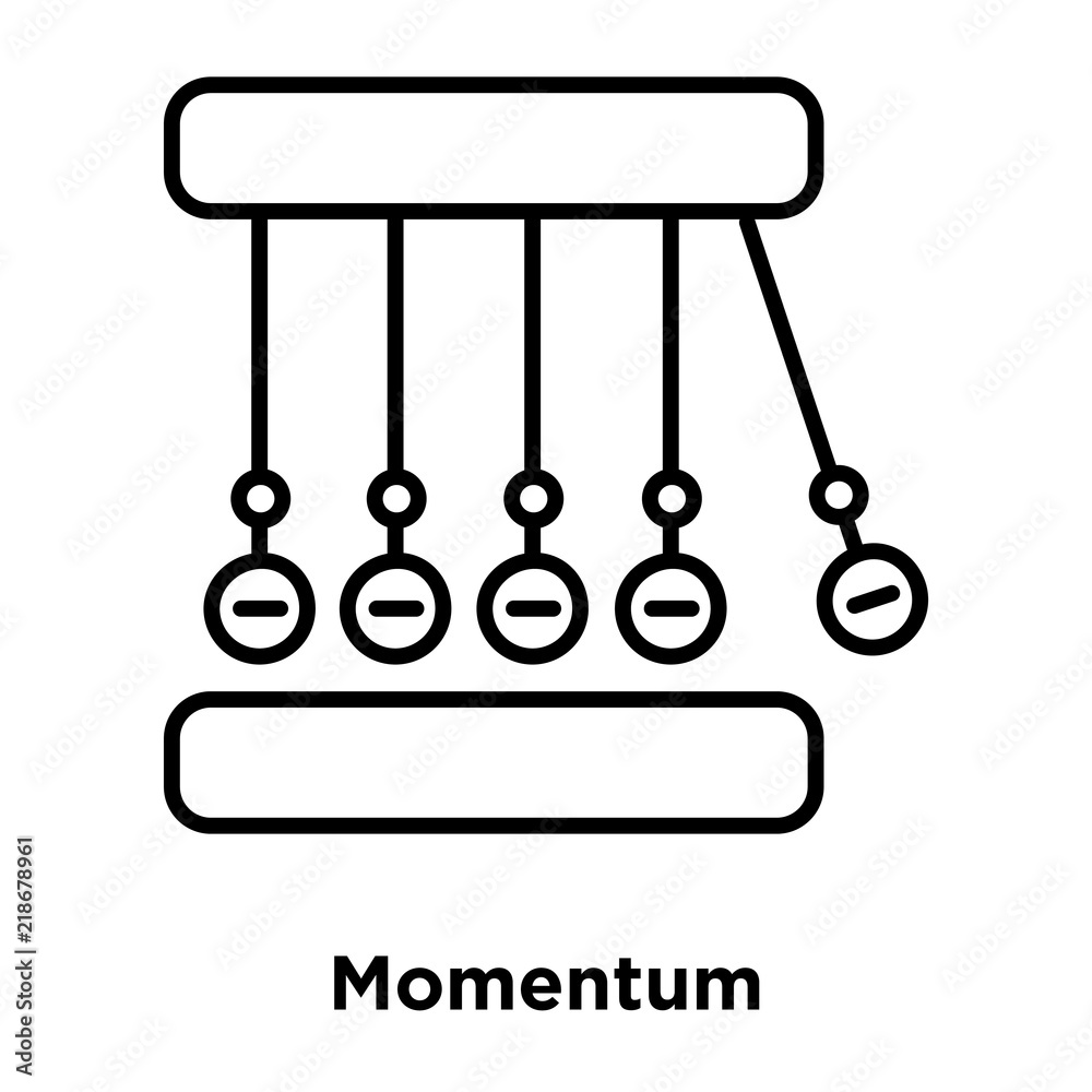 momentum icon isolated on white background. Simple and editable momentum  icons. Modern icon vector illustration. Stock Vector | Adobe Stock