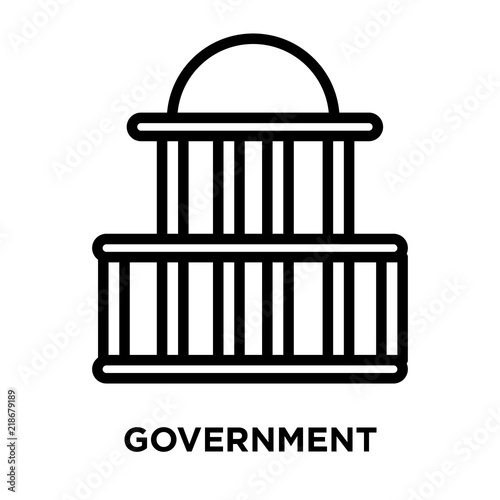government buildings icons isolated on white background. Modern and editable government buildings icon. Simple icon vector illustration.