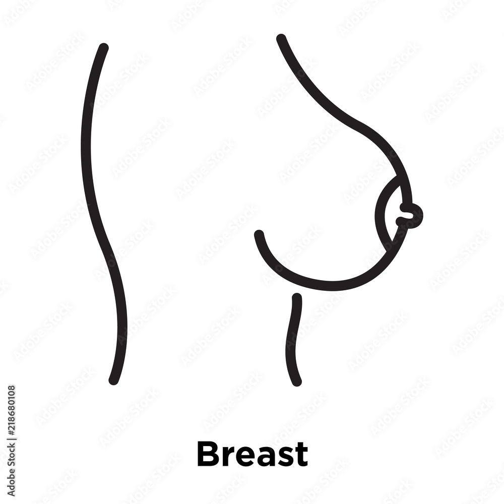Breast Vector Icon Design 25058338 Vector Art at Vecteezy