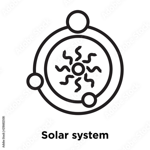 solar system stencil