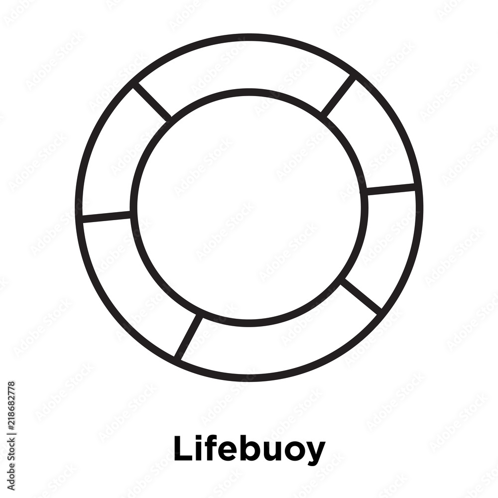 lifebuoy icon isolated on white background. Simple and editable lifebuoy icons. Modern icon vector illustration. lifebuoy icon isolated on white background. Simple and editable lifebuoy icons. Modern icon vector illustration.
