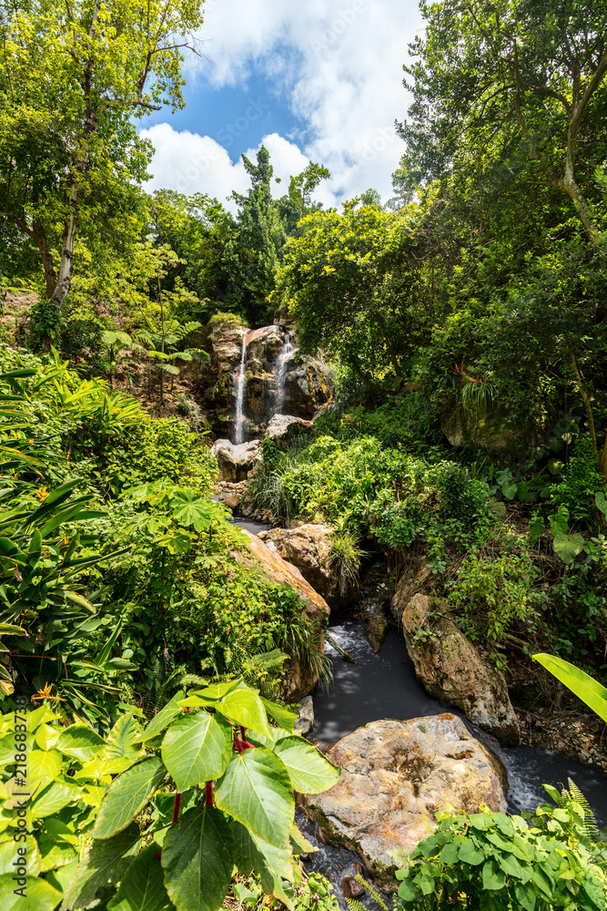 Fototapeta premium St Lucia landscape