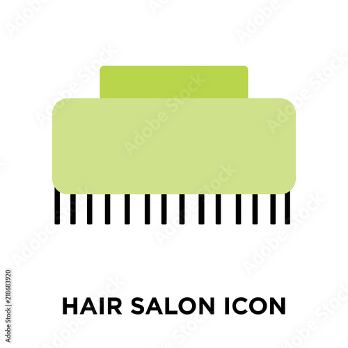 Hair salon icon vector isolated on white background, Hair salon sign