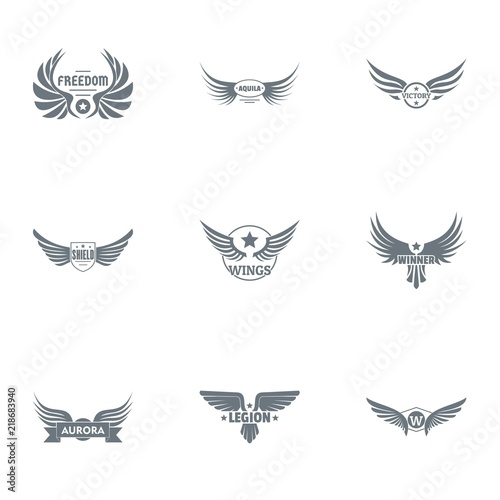 Slika na platnu War legion logo set