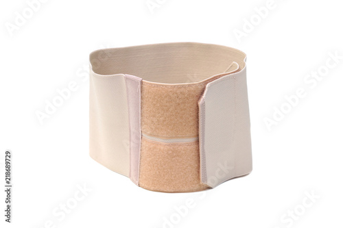 Fotografija Waist slimming belt isolated on white