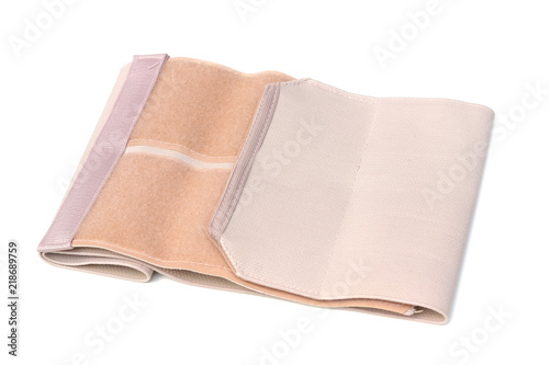 Slika na platnu Waist slimming belt isolated on white