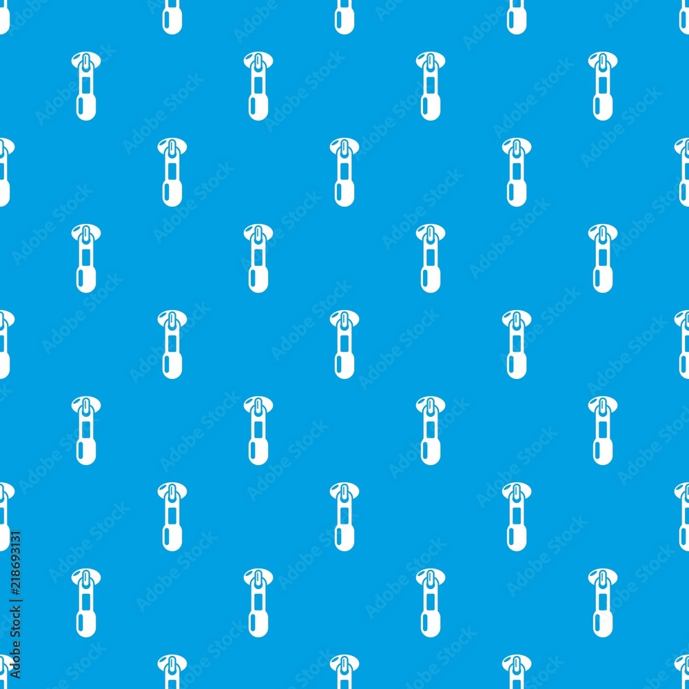 Zip pattern vector seamless blue repeat for any use Zip pattern vector seamless blue repeat for any use