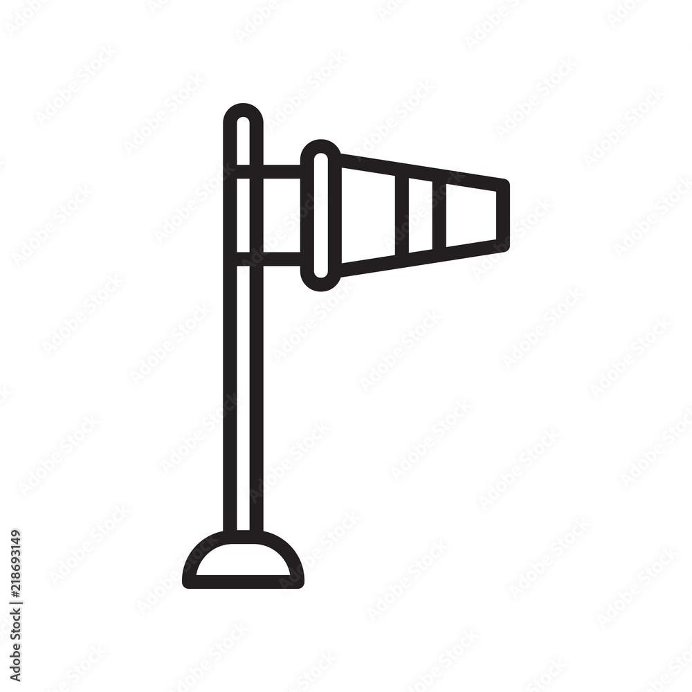 Wind sign icon vector isolated on white background, Wind sign sign Wind sign icon vector isolated on white background, Wind sign sign