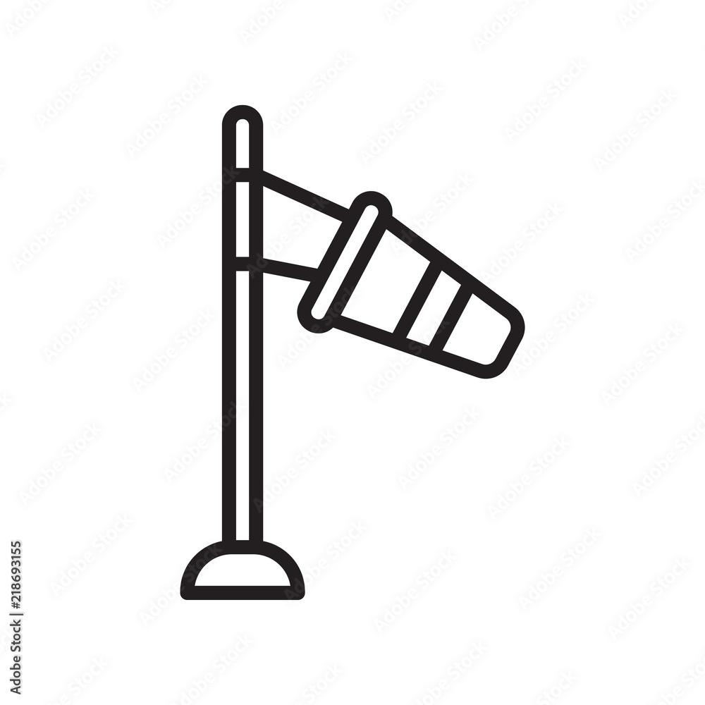 Wind sign icon vector isolated on white background, Wind sign sign Wind sign icon vector isolated on white background, Wind sign sign