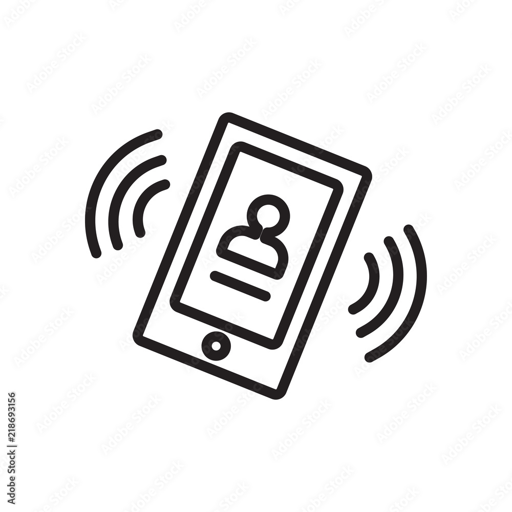 Phone call icon vector isolated on white background, Phone call sign Phone call icon vector isolated on white background, Phone call sign