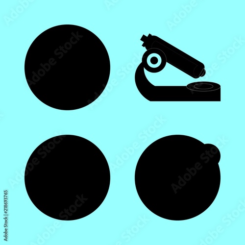 hospital vector icons set. microscope, x ray, surgeon and nurse in this set