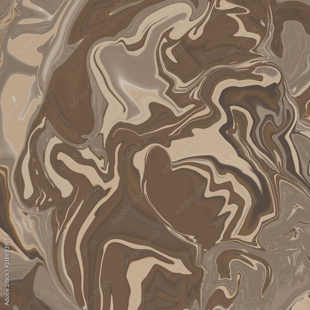 Coffee Color Palette Liquid Abstract