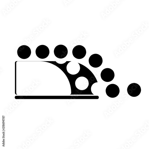 Winter Games icon vector isolated on white background, Winter Games sign