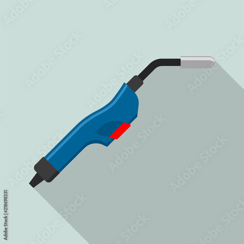 Welder tool for work icon. Flat illustration of welder tool for work vector icon for web design