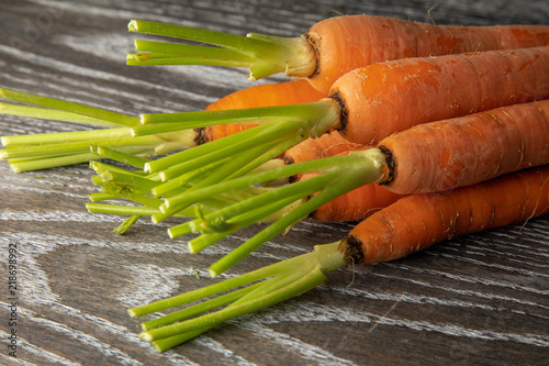 Bundle of carrotts
