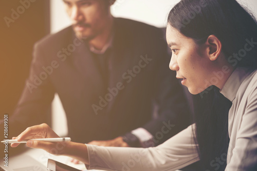 business teamwork, working ...