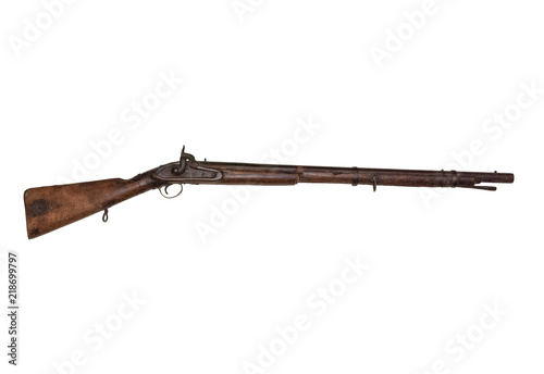 Foto Vintage Musket From The Civil War