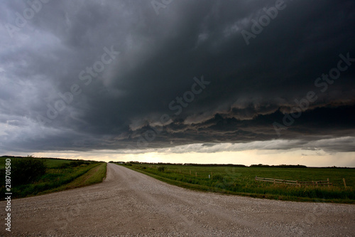 Prairie Storm Clouds Canada