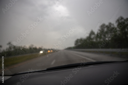 Driving Through a Storm