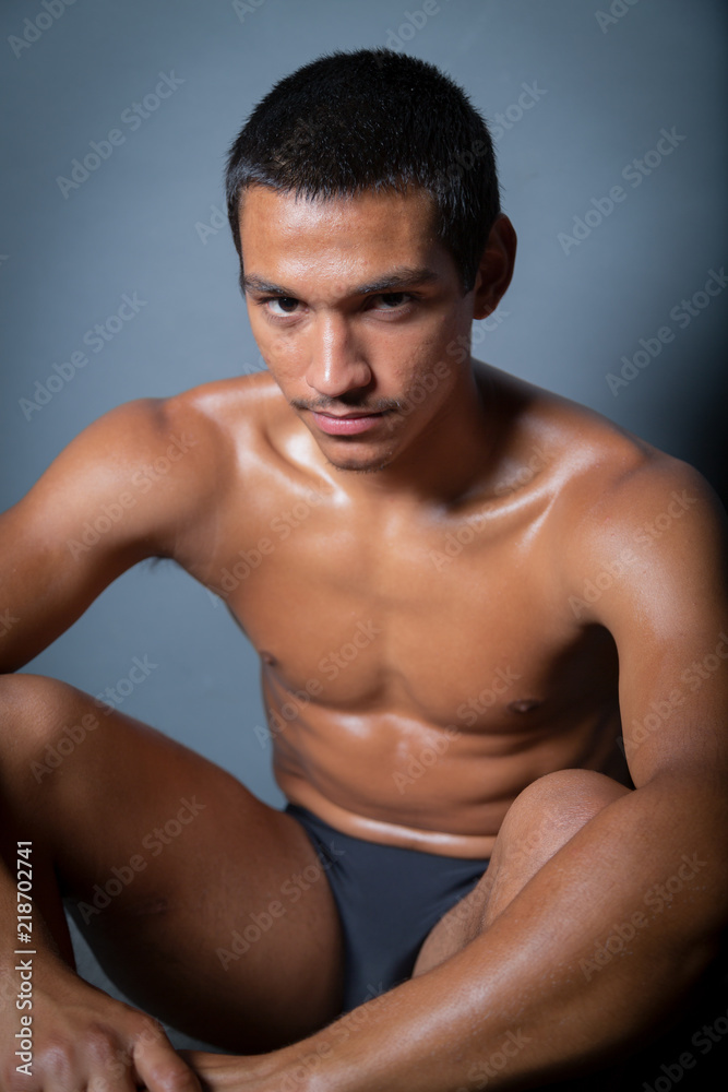 Fototapeta premium Flandrin Man Poses