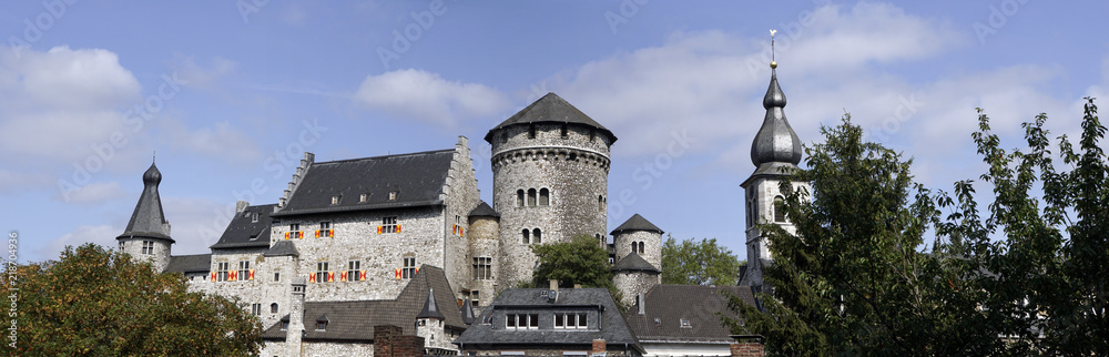 Burg Stolberg über der historischen Altstadt