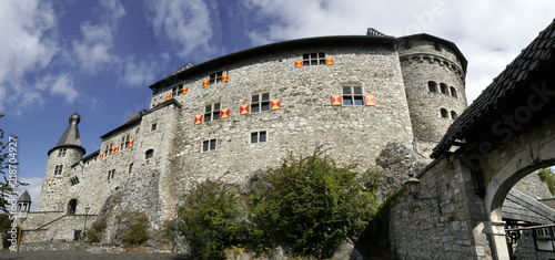 Burg Stolberg über der historischen Altstadt photo