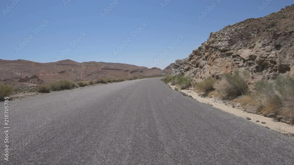 Desert Canyon Road Driving Template Front View Desert Canyon Road Driving Template Front View