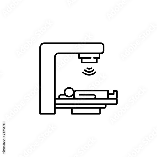 roentgen icon. Element of Cancer Day icon for mobile concept and web apps. Thin line roentgen icon can be used for web and mobile