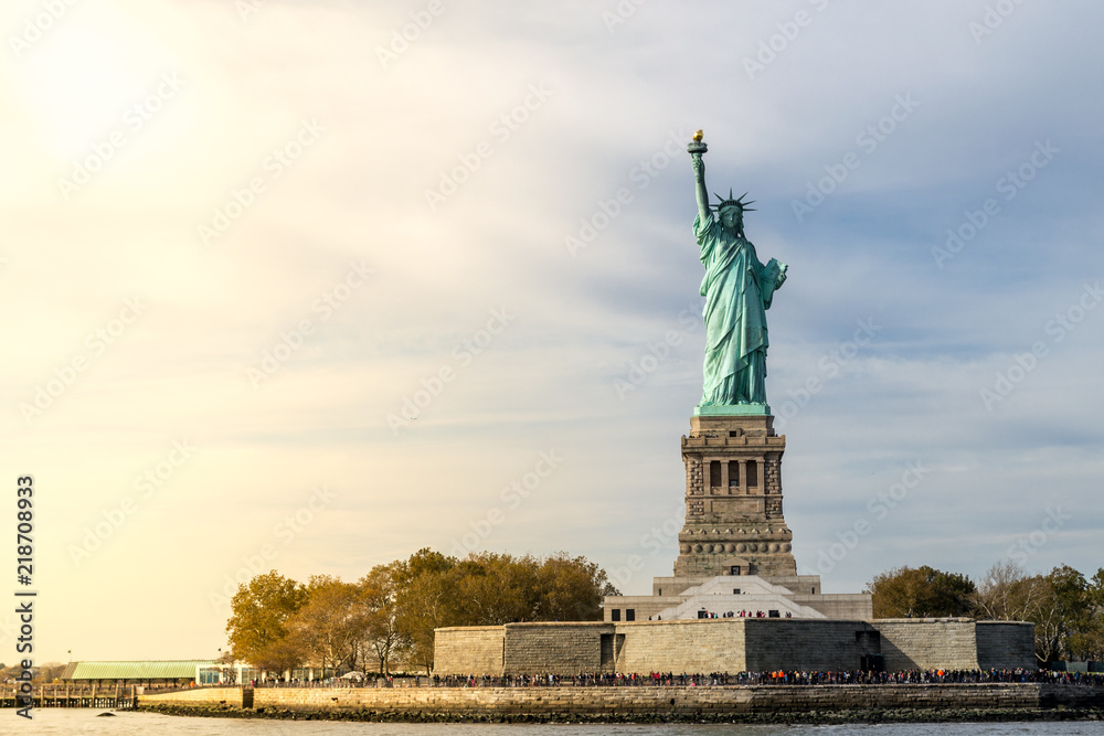 Naklejka premium Statua Wolności w Nowym Jorku