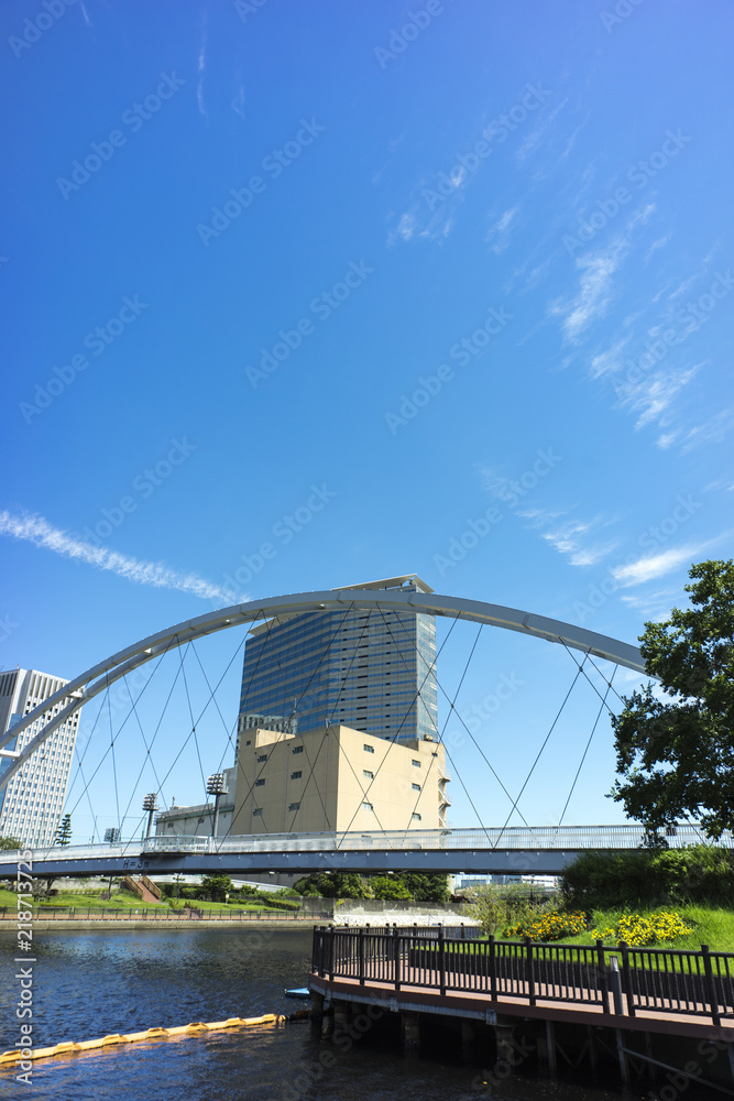 Obraz premium 東品川海上公園の風景