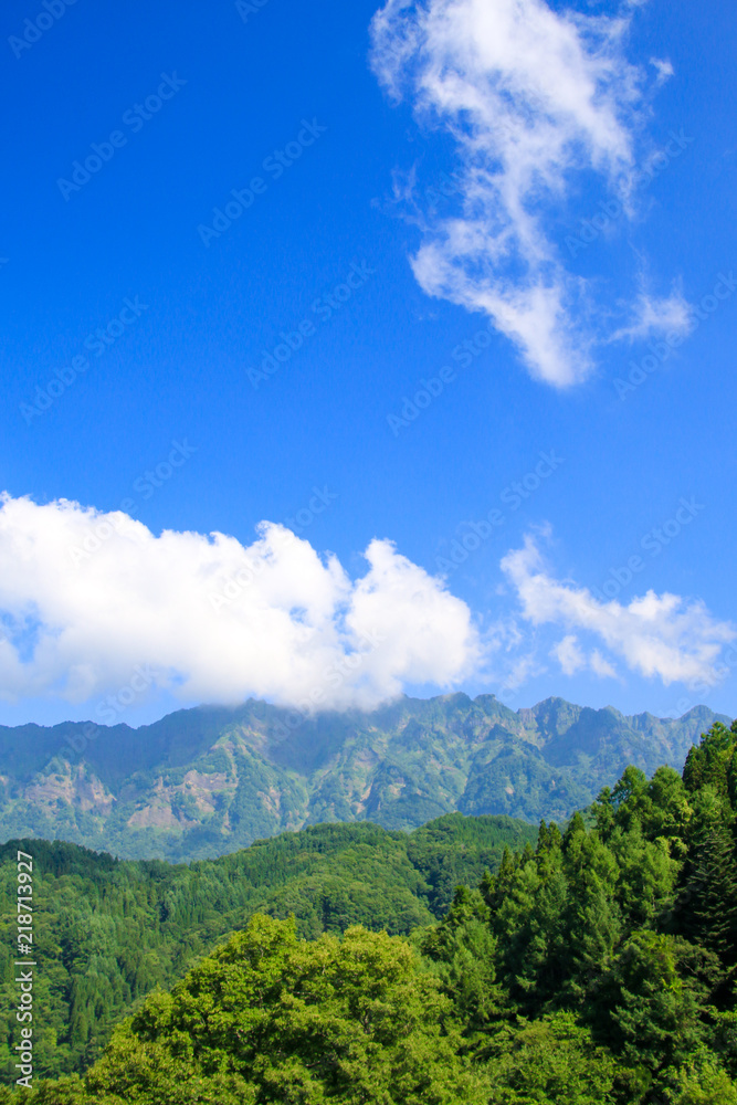 大望峠からの戸隠連峰 大望峠からの戸隠連峰