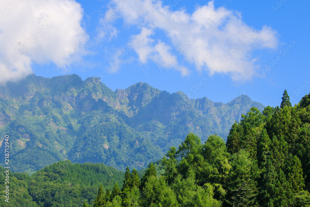 大望峠からの戸隠連峰