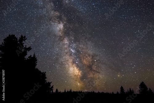 Milky Way Composite from Mottet Campground, OR
