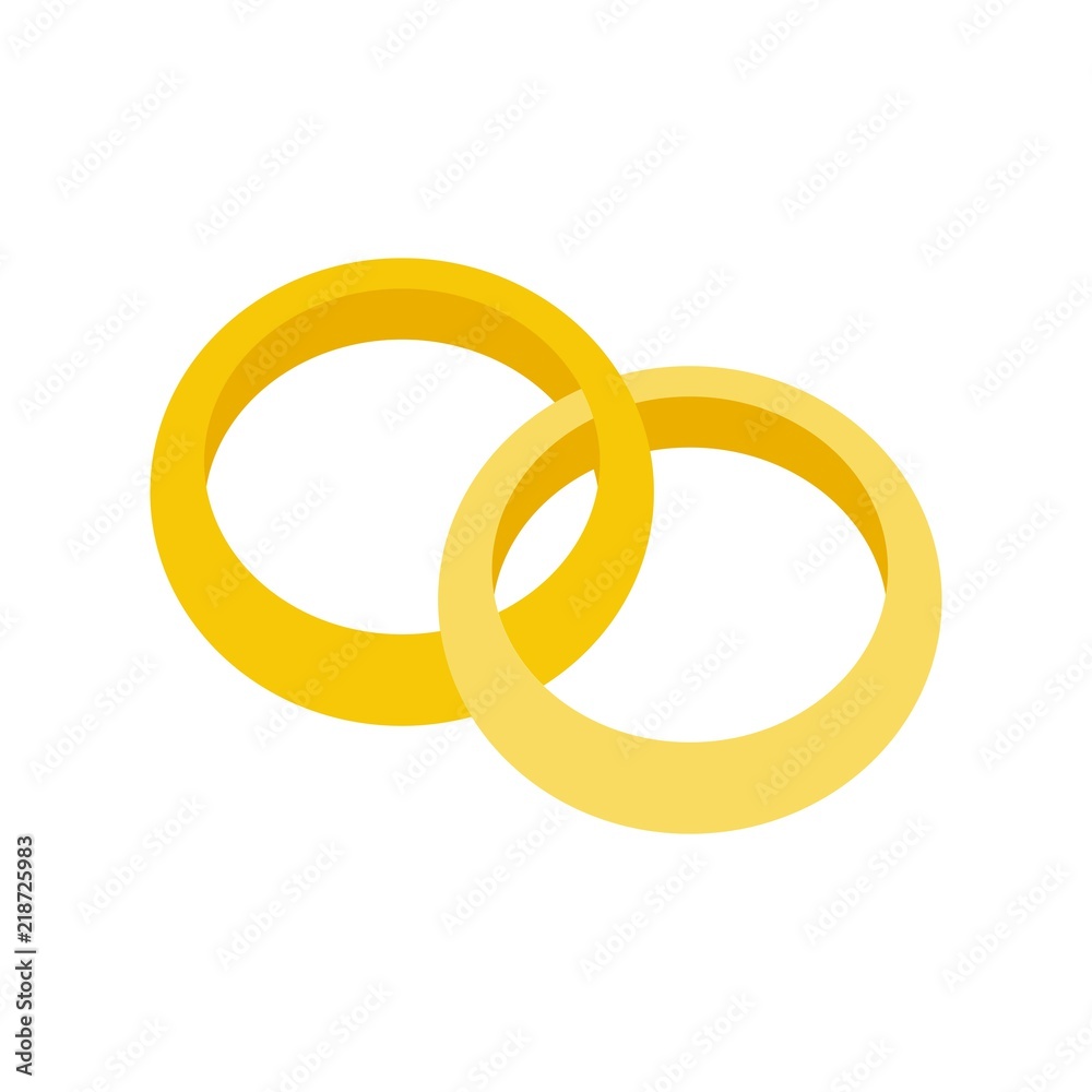gold engagement ring, jewelry related icon, flat design gold engagement ring, jewelry related icon, flat design