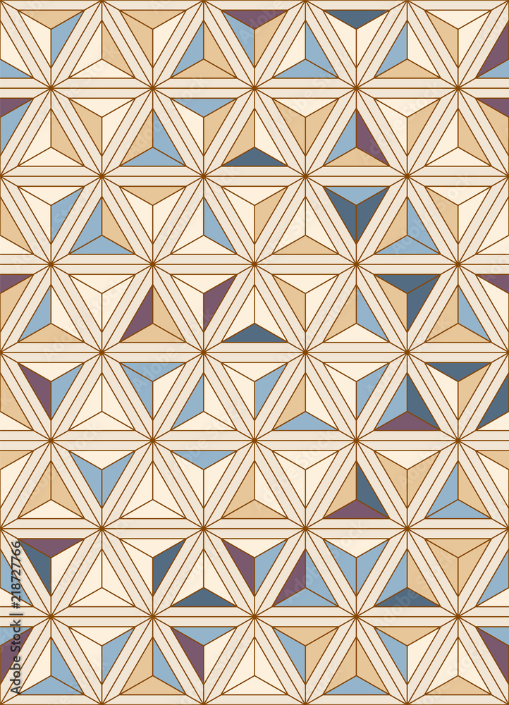Indigo vector is seamless pattern. Abstract color background. Organic texture. Japan folk pattern. Natural texture. Retro batik style.