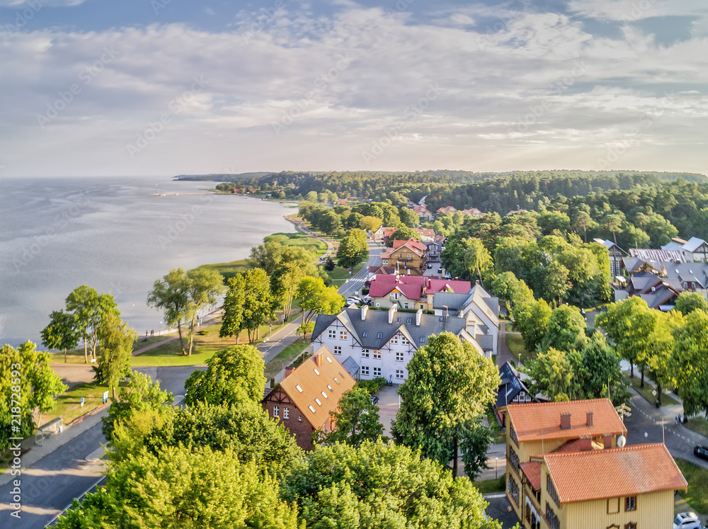 Juodkrante Is A Quiet Lithuanian Seaside Resort Village Located On The Juodkrante Is A Quiet Lithuanian Seaside Resort Village Located On The